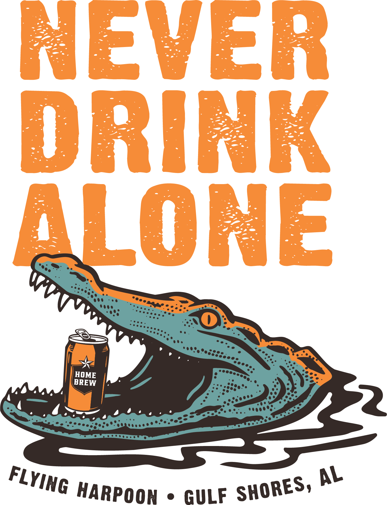 Never Drink Alone Tee